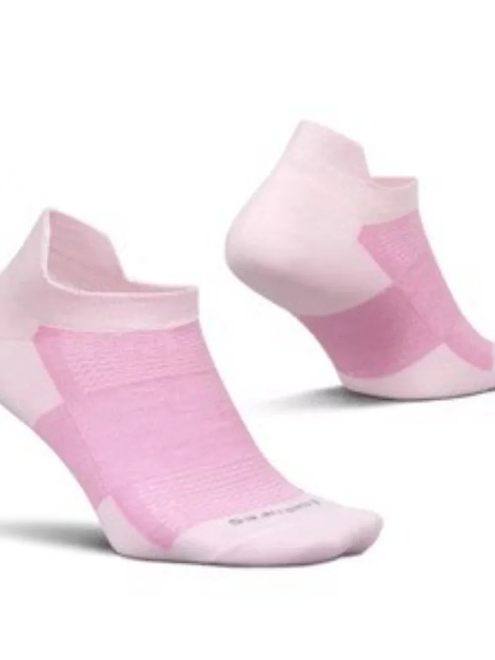 Feetures High Performance Ultra Light Cushion No Show Tab Unisex Socks Womens LG
